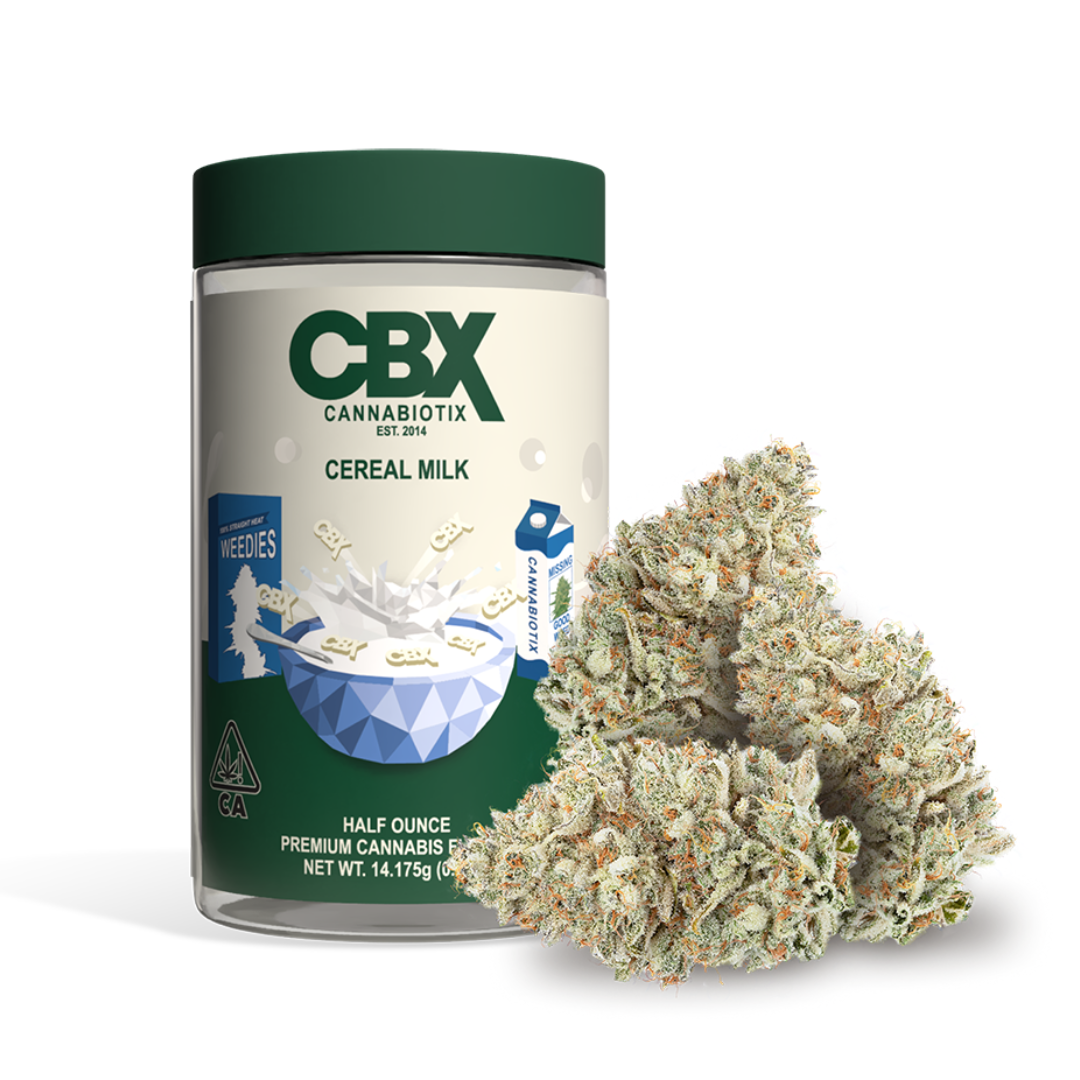 Photograph of product: Cannabiotix - Cereal Milk (Hybrid) Flower 14g