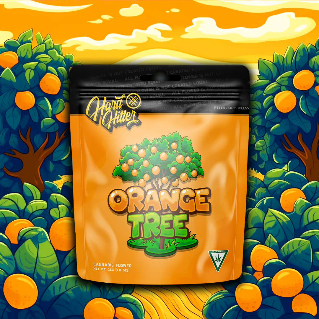 Photograph of product: Hard Hitter 3.5g Orange Tree