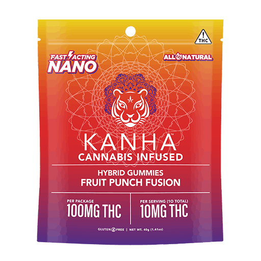 Photograph of product: NANO | Fruit Punch Fusion | 100mg Gummies