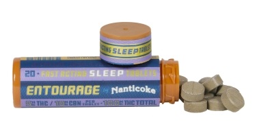Photograph of product: Nanticoke | Edibles | Entourage Sleep | 100mg 20pk