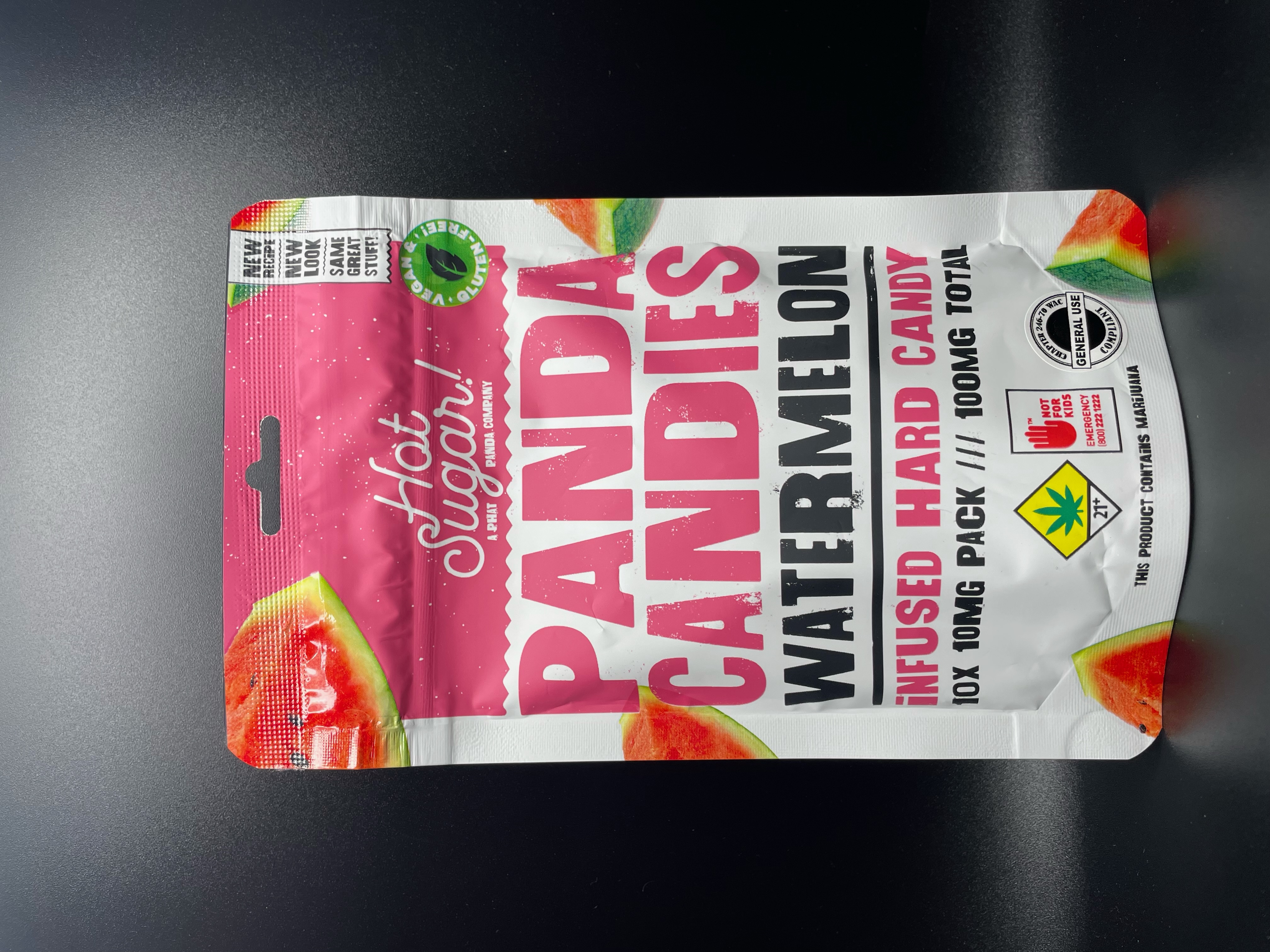 Photograph of product: DOH Panda Candies - Watermelon 10pk (1.23oz)