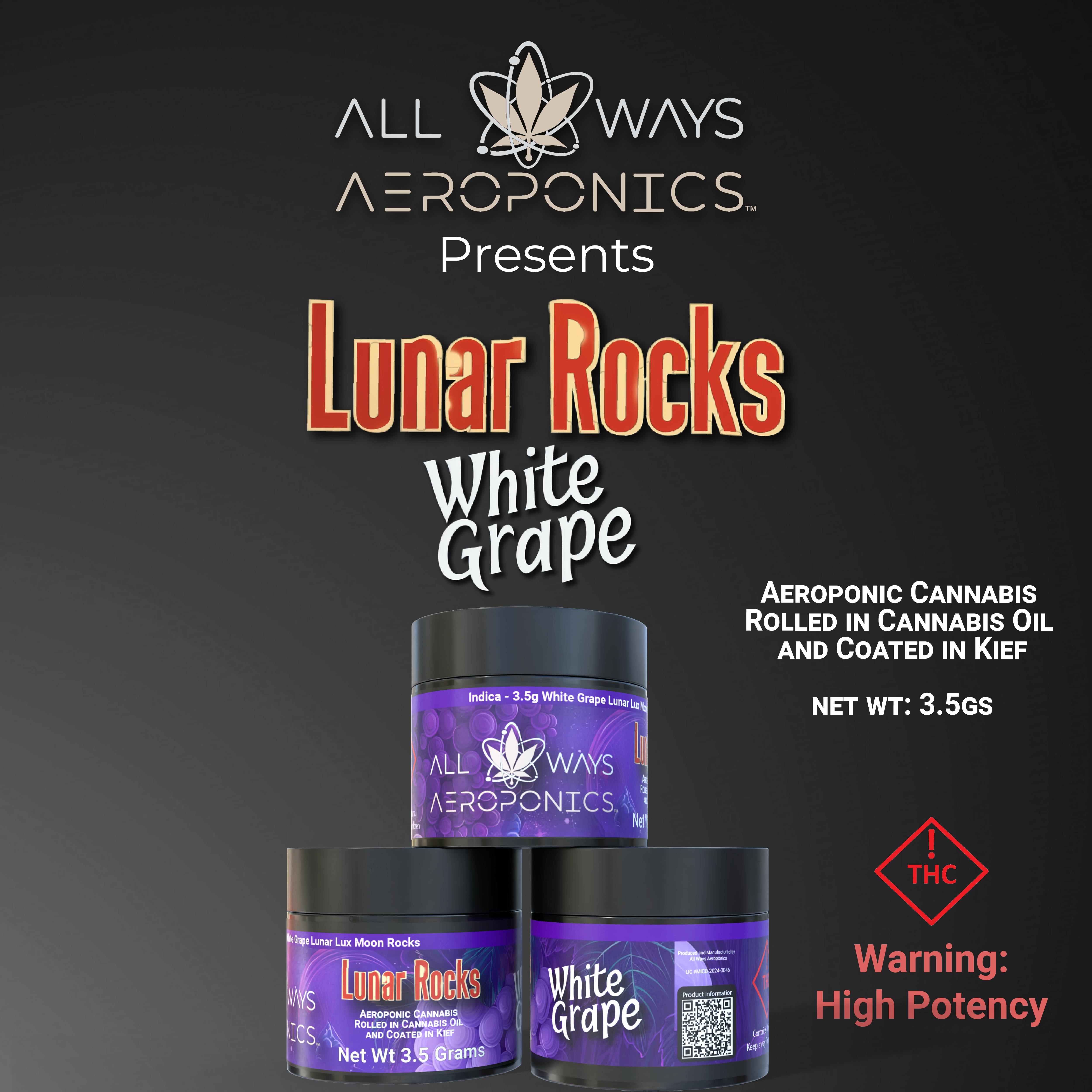 Photograph of product: Orange Dream Cream (S) Moon Rocks | All Way Aeroponic - 3.5g