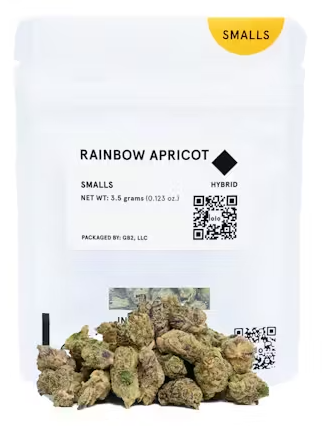 Photograph of product: 3.5g Rainbow Apricot Smalls - Lolo