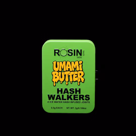 Photograph of product: UMAMI BUTTER X DONNY BURGER 3G 5 PACK INFUSED PREROLLS