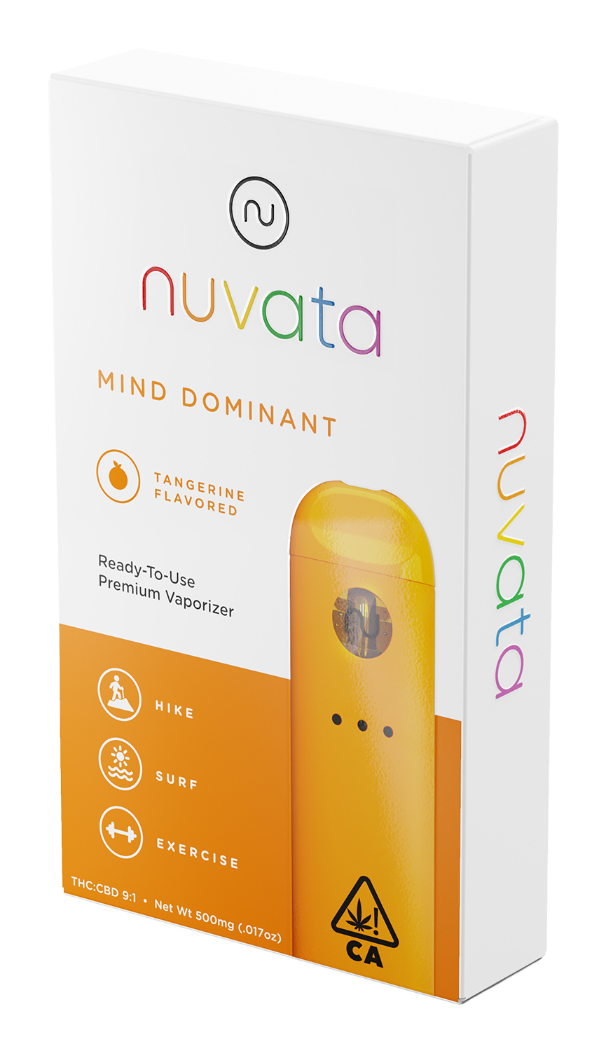 Photograph of product: Mind Dominant Tangerine Disposable Vape