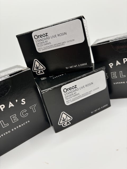Photograph of product: Oreoz Live Rosin - Concentrate