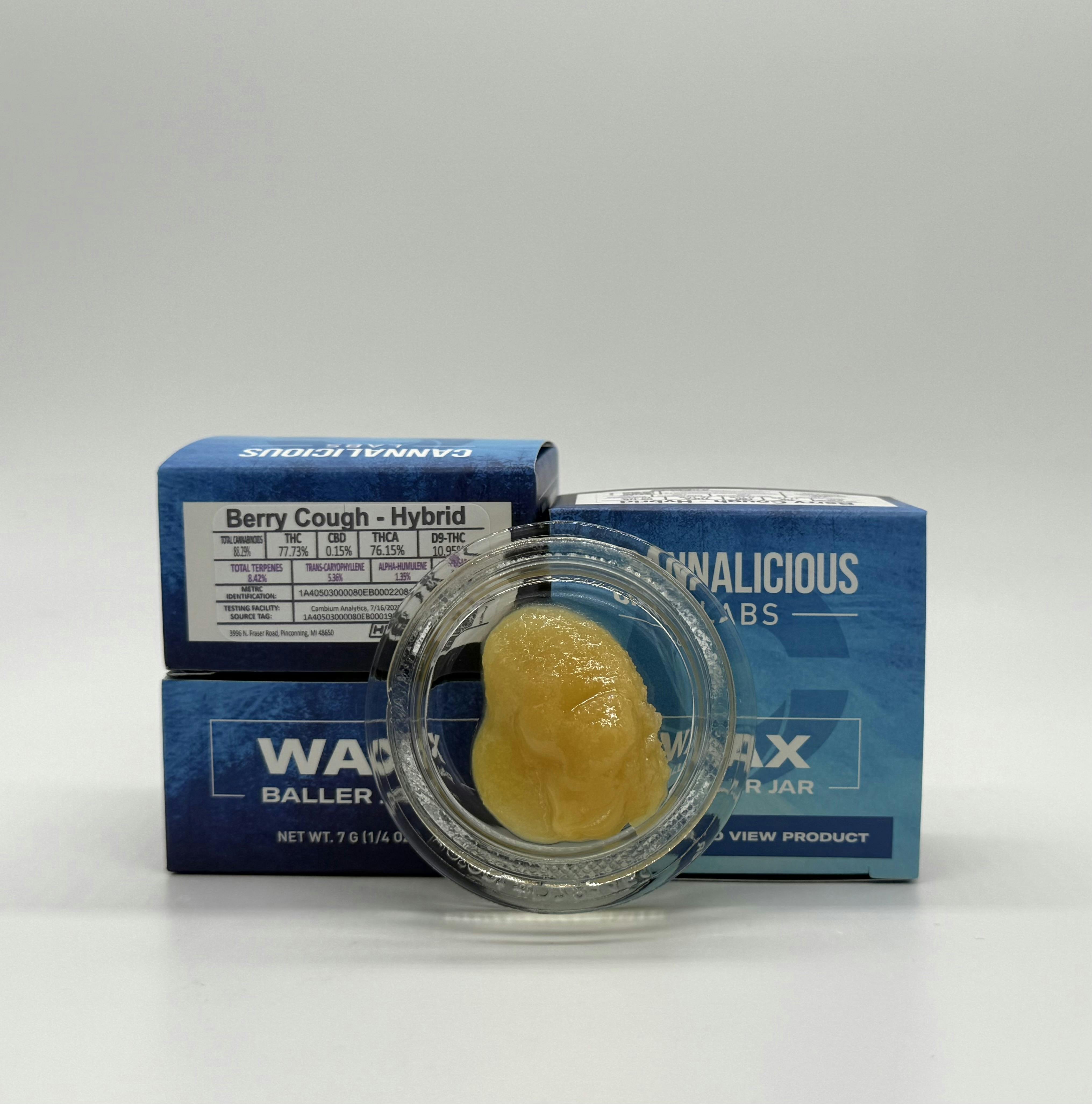 Photograph of product: Berry Cough Cured Resin