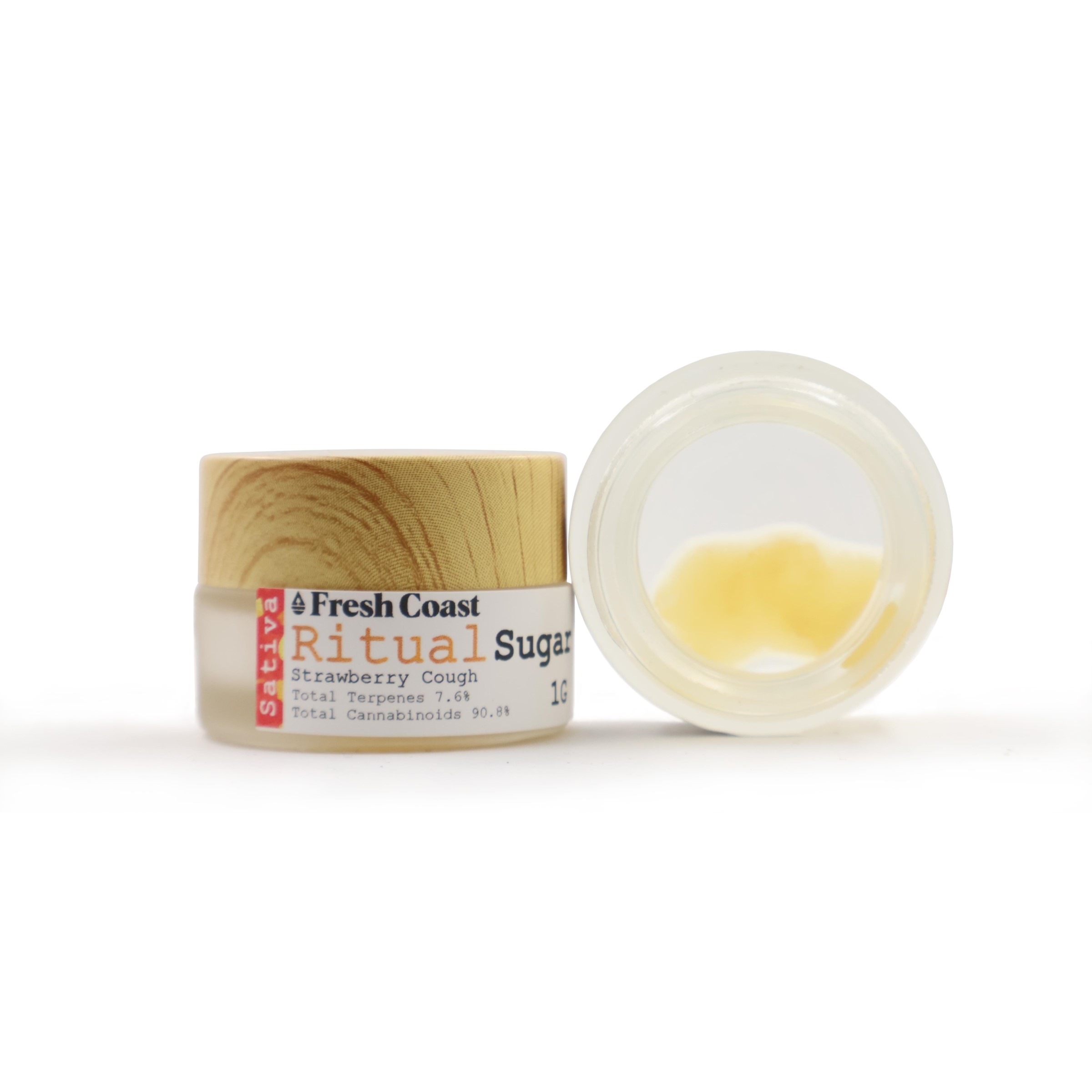 Photograph of product: Ritual Strawberry Cough Sugar | 1g