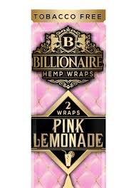 Photograph of product: Billionaire: Pink Lemonade Hemp Wrap