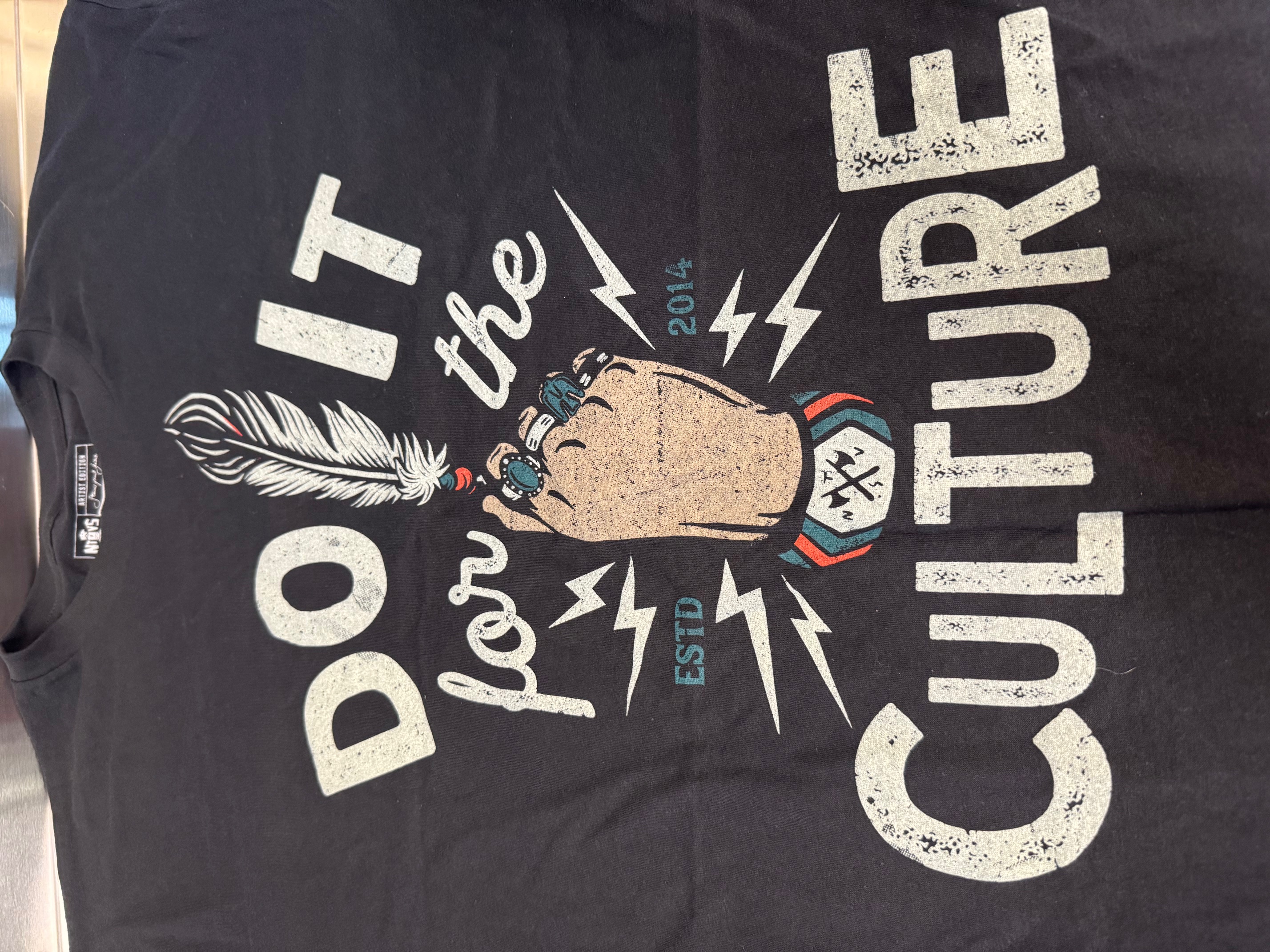 Photograph of product: The NTVs "DO IT FOR THE CULTURE" T-Shirt - XL