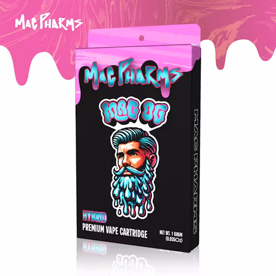 Photograph of product: Mac Pharms - Mac OG - Vape Cart