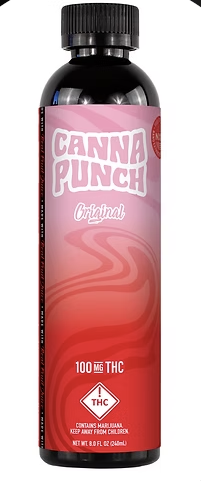 Photograph of product: Cannapunch | Strawberry Melon | Infused Drink | 100mg