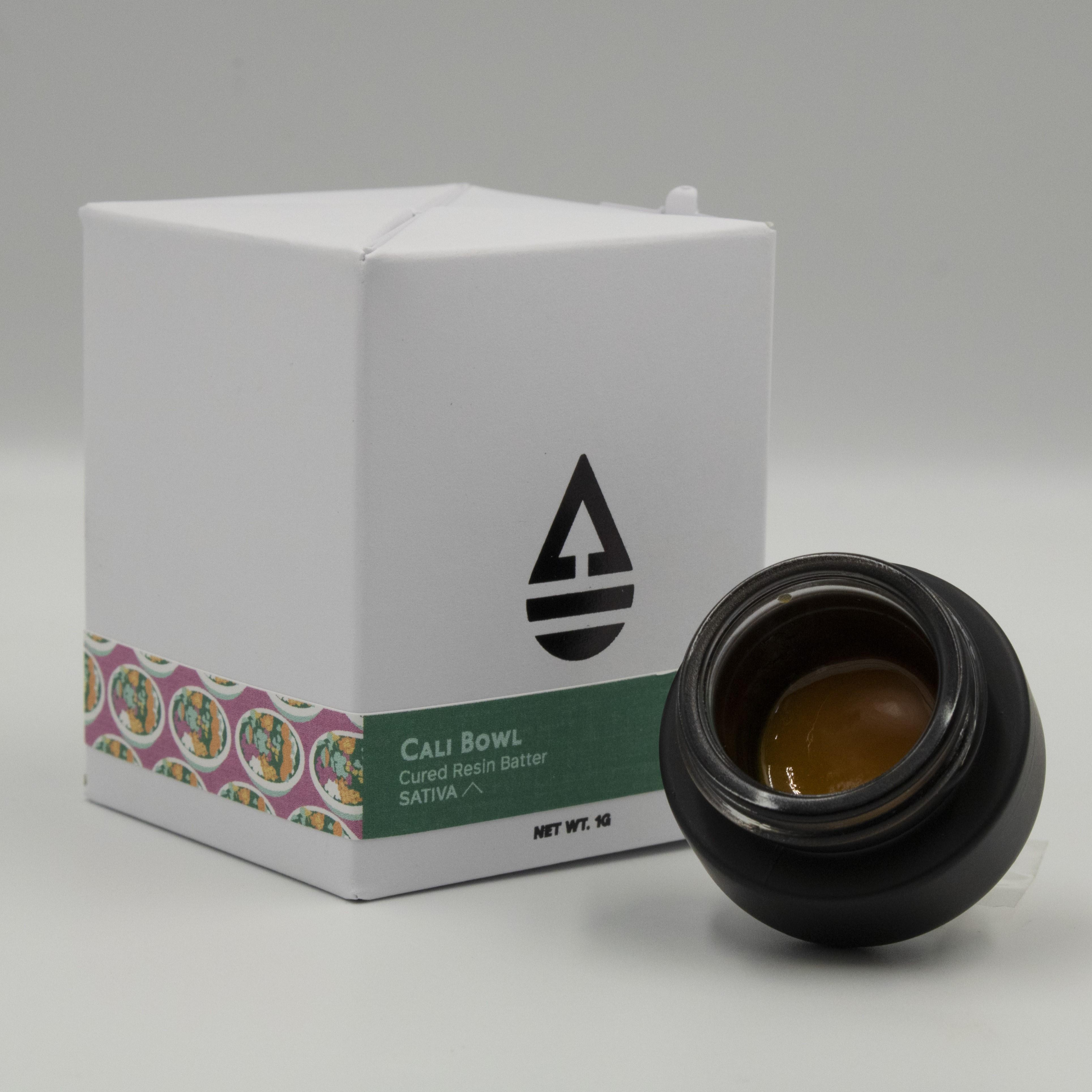 Photograph of product: Cali Bowl | Cured Resin Batter 1g | Oui'd