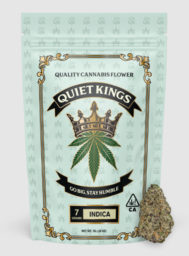 Photograph of product: Quiet Kings 7g Orange Cookies