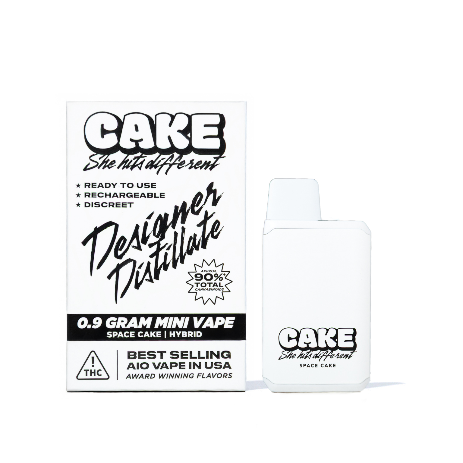 Photograph of product: Space Cake Disposable 0.9g {382}