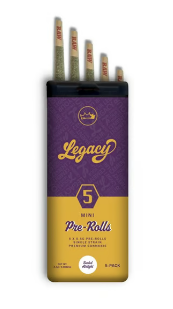 Photograph of product: Lilac Cookies Bx2 Pre-Roll 5pk 2.5g