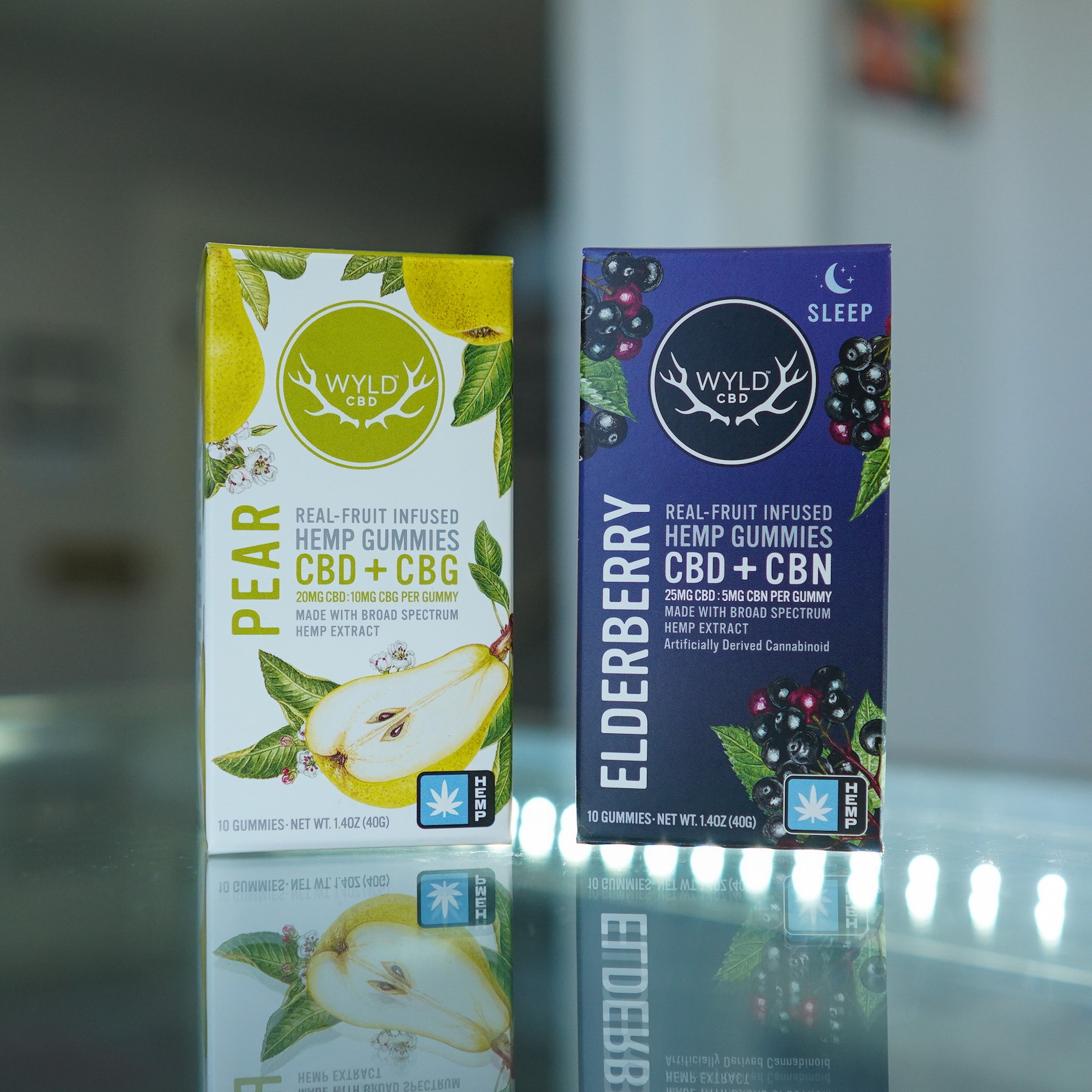 Photograph of product: 5:1 CBD CBN Elderberry - Wyld