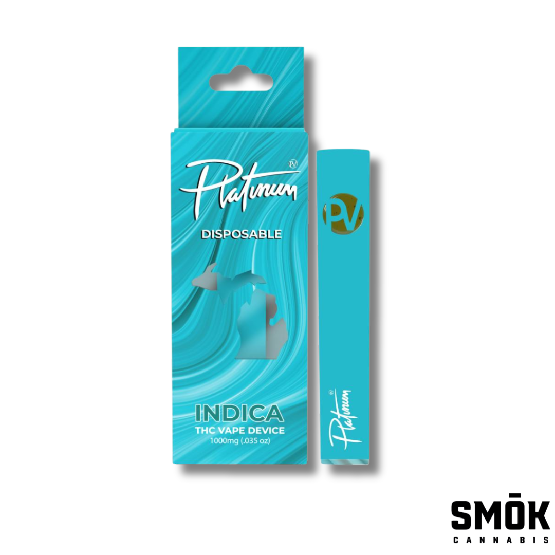Photograph of product: Platinum Vape Disposable - Mint Chip Ice Cream