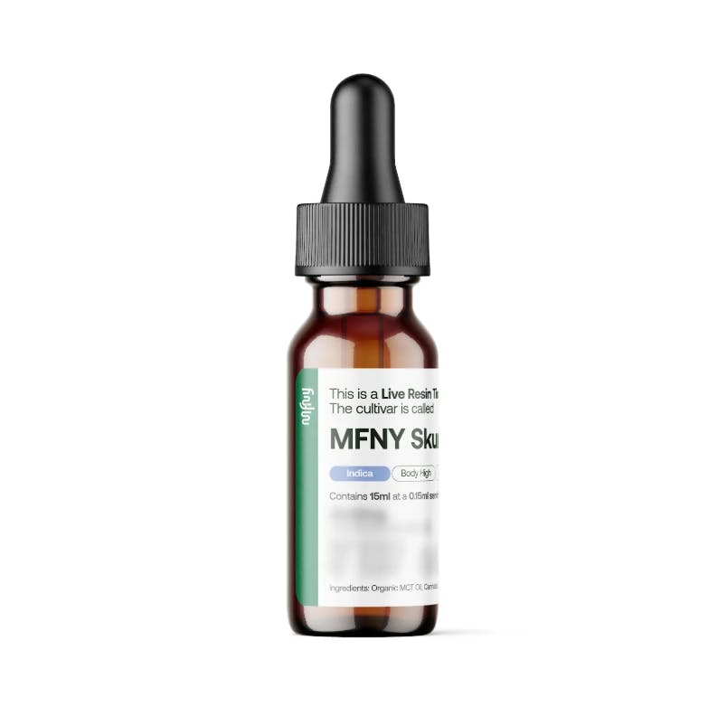 Photograph of product: MFNY 15mL Live Resin Tincture- Turbo Blueberry