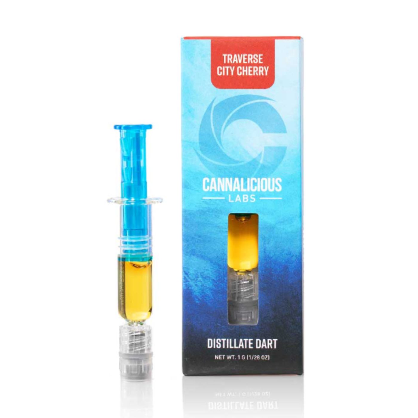 Photograph of product: Cannalicious - Traverse City Cherry Distillate Dart