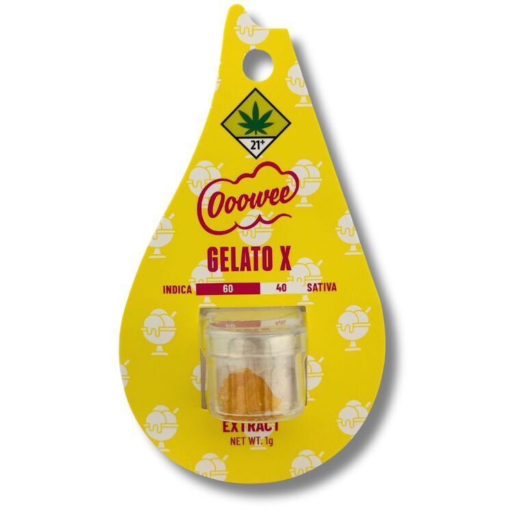 Photograph of product: Gelato X Hydrocarbon Concentrate (Ooowee)