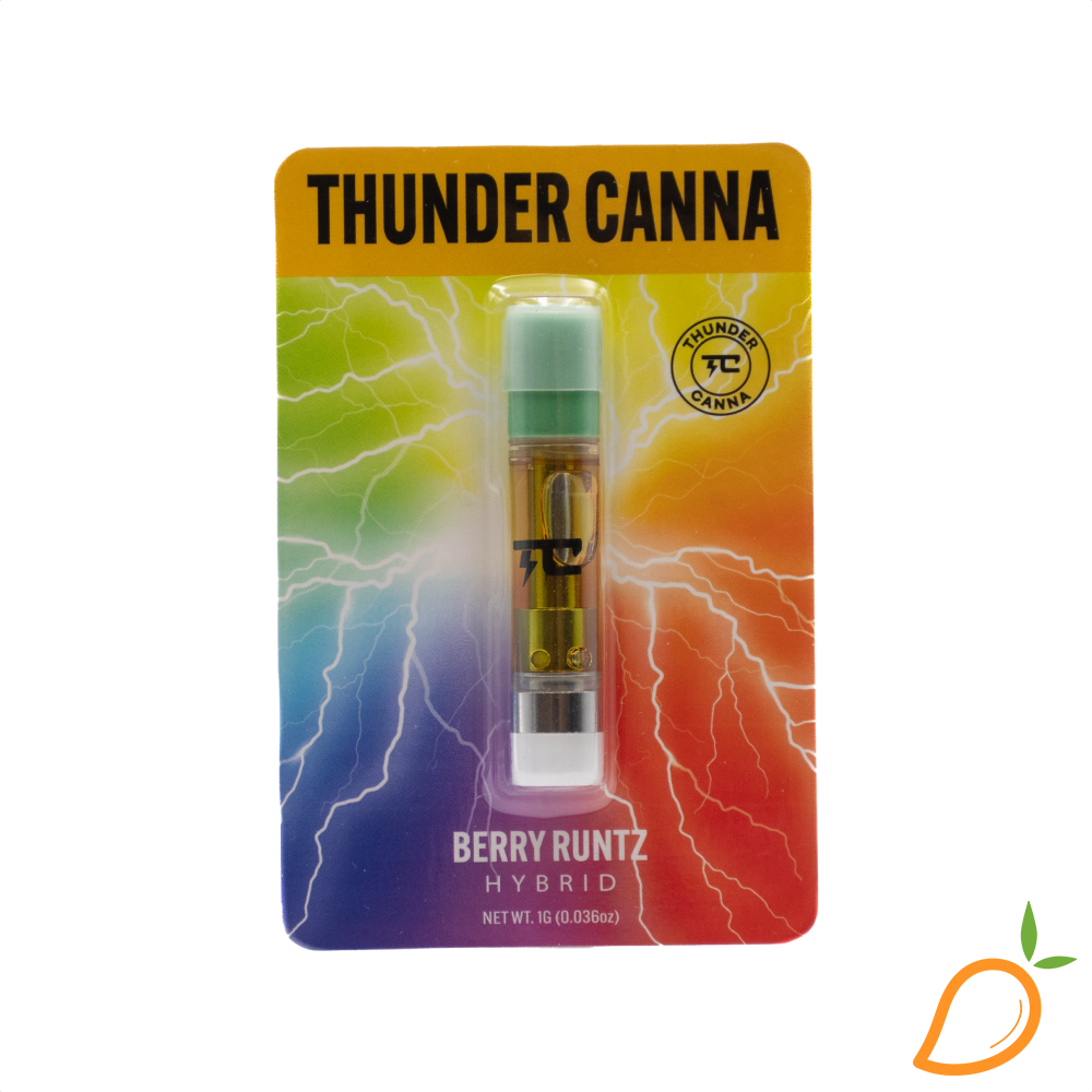 Photograph of product: 1g Berry Runtz Vape Thunder Canna