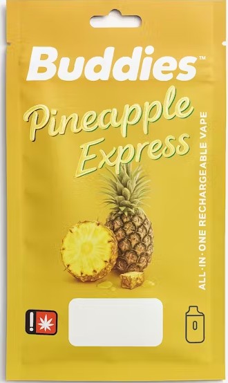 Photograph of product: Flavor Infused Distillate All-in-one | Pineapple Express | 2g