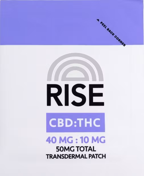 Photograph of product: Rise - TH-oui | CBD Transdermal Patch- 40MG | 10MG