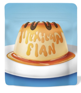 Photograph of product: Cookies: Mexican Flan - 3.5g