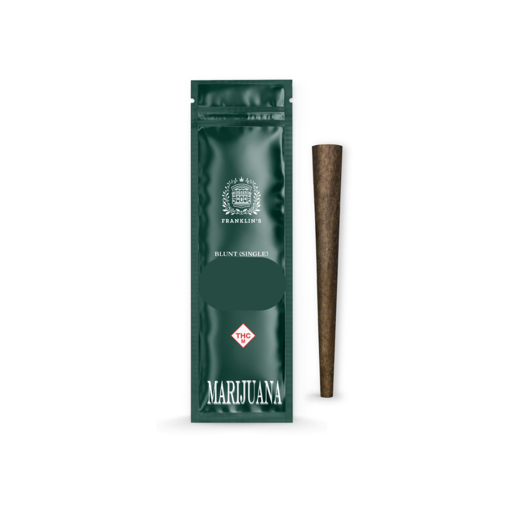 Photograph of product: Franklin's Mini Banger - Sour Banana Sherbet - Infused Blunt