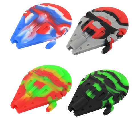 Photograph of product: 4" silicone Spaceship Nectar Collector