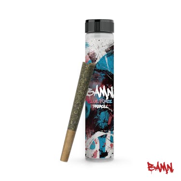 Photograph of product: BAMN - Blue Razz - Infused Pre Roll