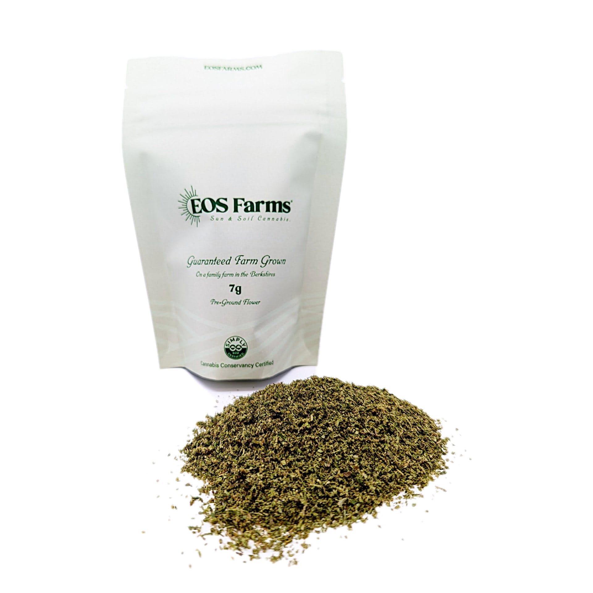 Photograph of product: EOS Farms | 7g Pre-Ground Flower | Dream Wreck