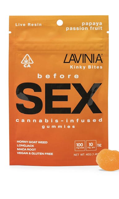 Photograph of product: BEFORE Sex Gummy Papaya Passionfruit - 