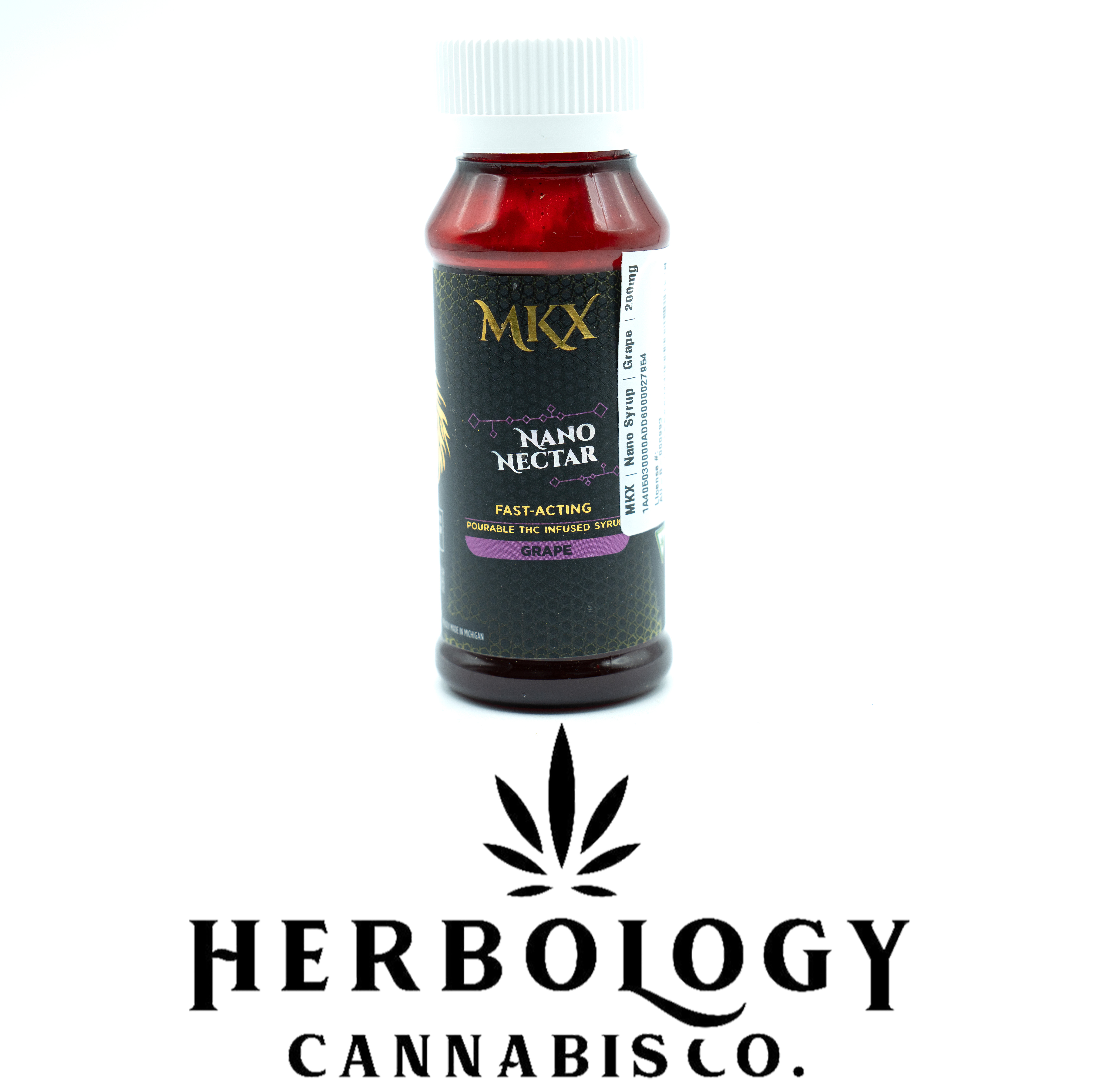 Photograph of product: MKX | Nano Syrup | Grape | 200mg