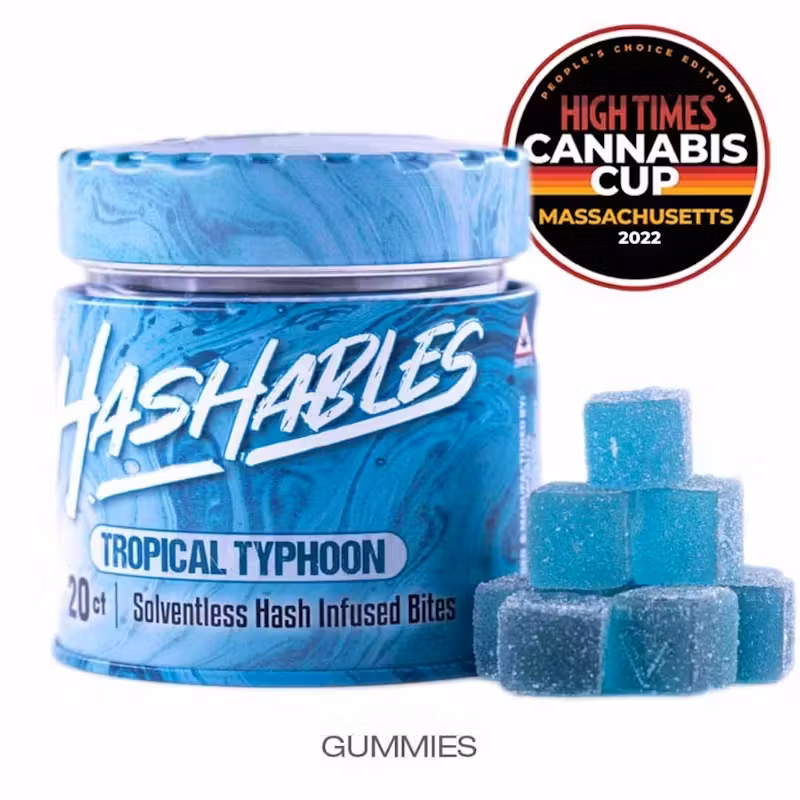 Photograph of product: Gummies - Tropical Typhoon - 20Pcs - 100mg