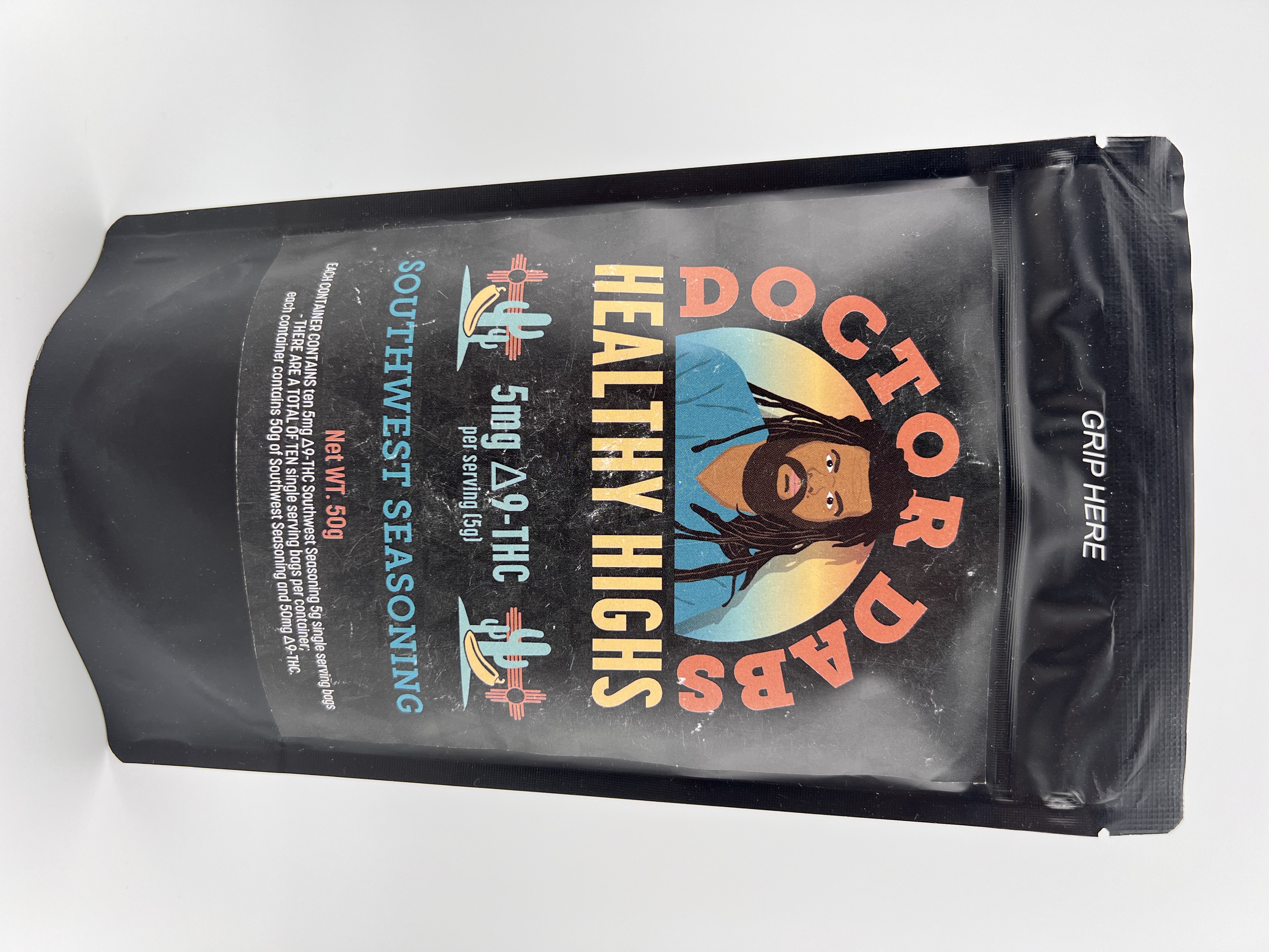 Photograph of product: Doctor Dabs - TH-oui Southwest Seasoning - 5mg per serving - 10ct