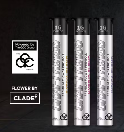 Photograph of product: CraftKings Pre-Roll 1g- Oui'd Blend