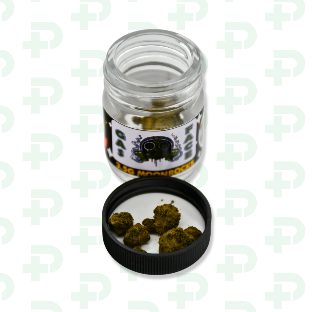 Photograph of product: Better Bee Moon Rocks - Gas Face - 3.5g
