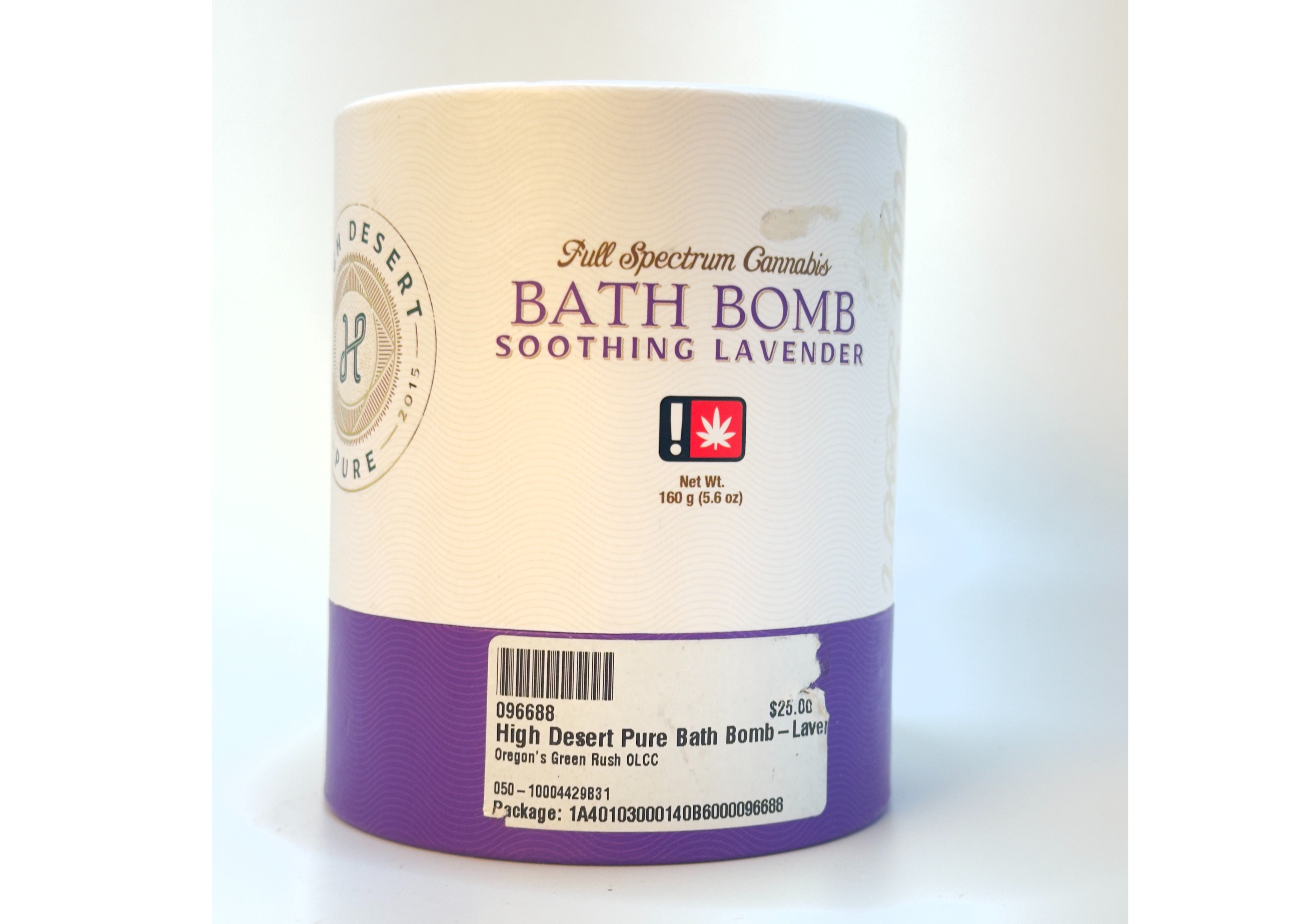 Photograph of product: High Desert Pure Bath Bomb-Lavender
