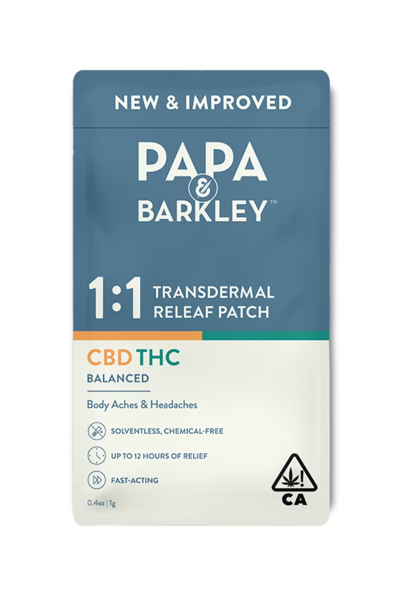 Photograph of product: 1:1 CBD:TH-oui - Transdermal Releaf Patch - Single
