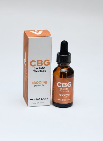 Photograph of Product: Vlasic Labs CBG Isolate Tincture (1800mg)