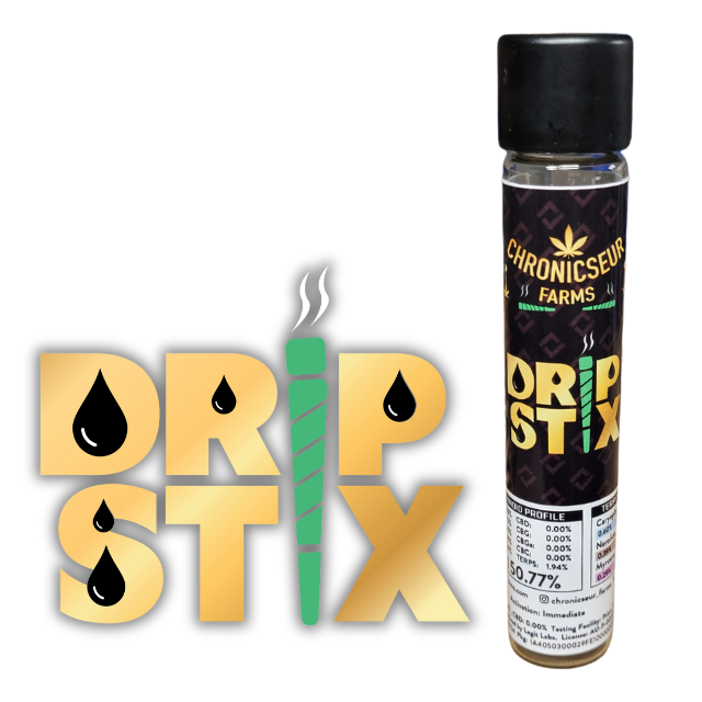 Photograph of product: Garlic Glazed Funk Drip Stix 1.25g Infused