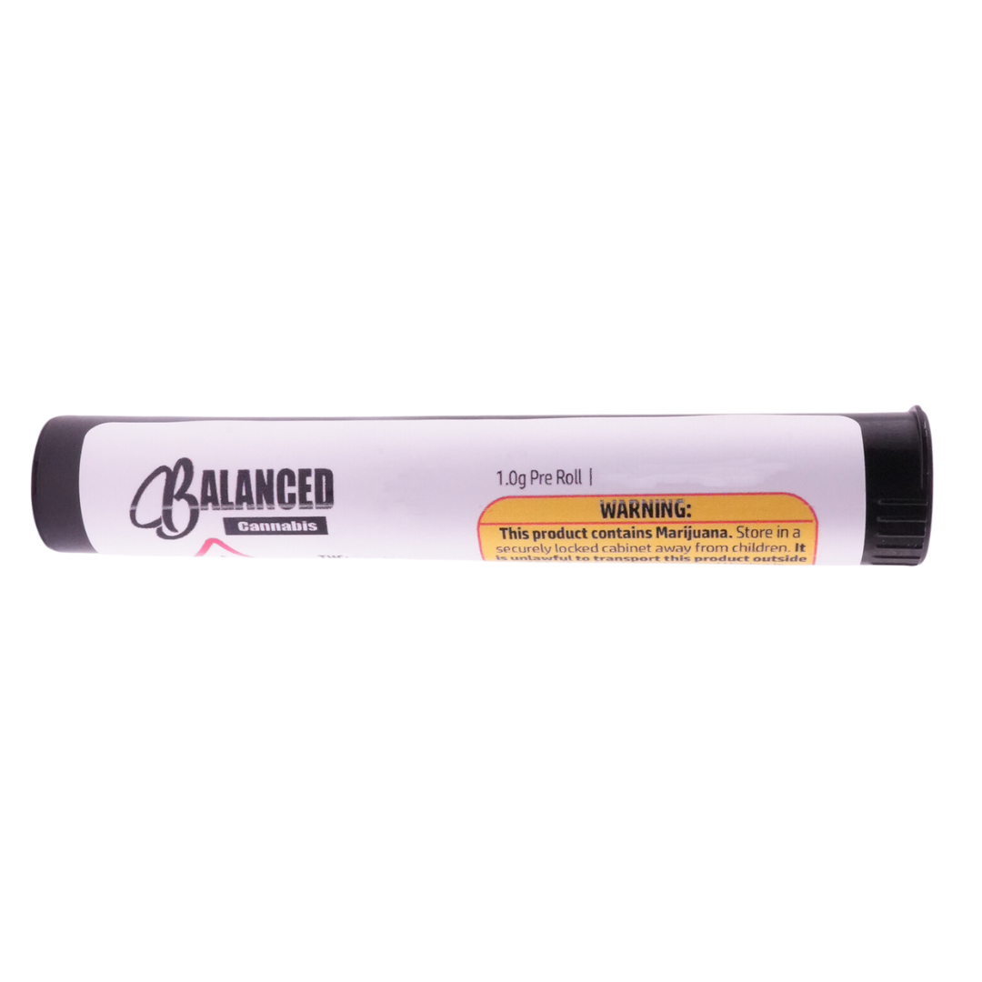 Photograph of Product: Blackwater Kush - 1g Pre-Roll
