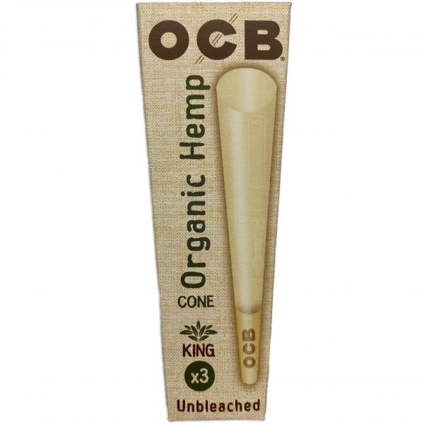Photograph of product: OCB Cones | Organic Hemp | 3pc | King Size