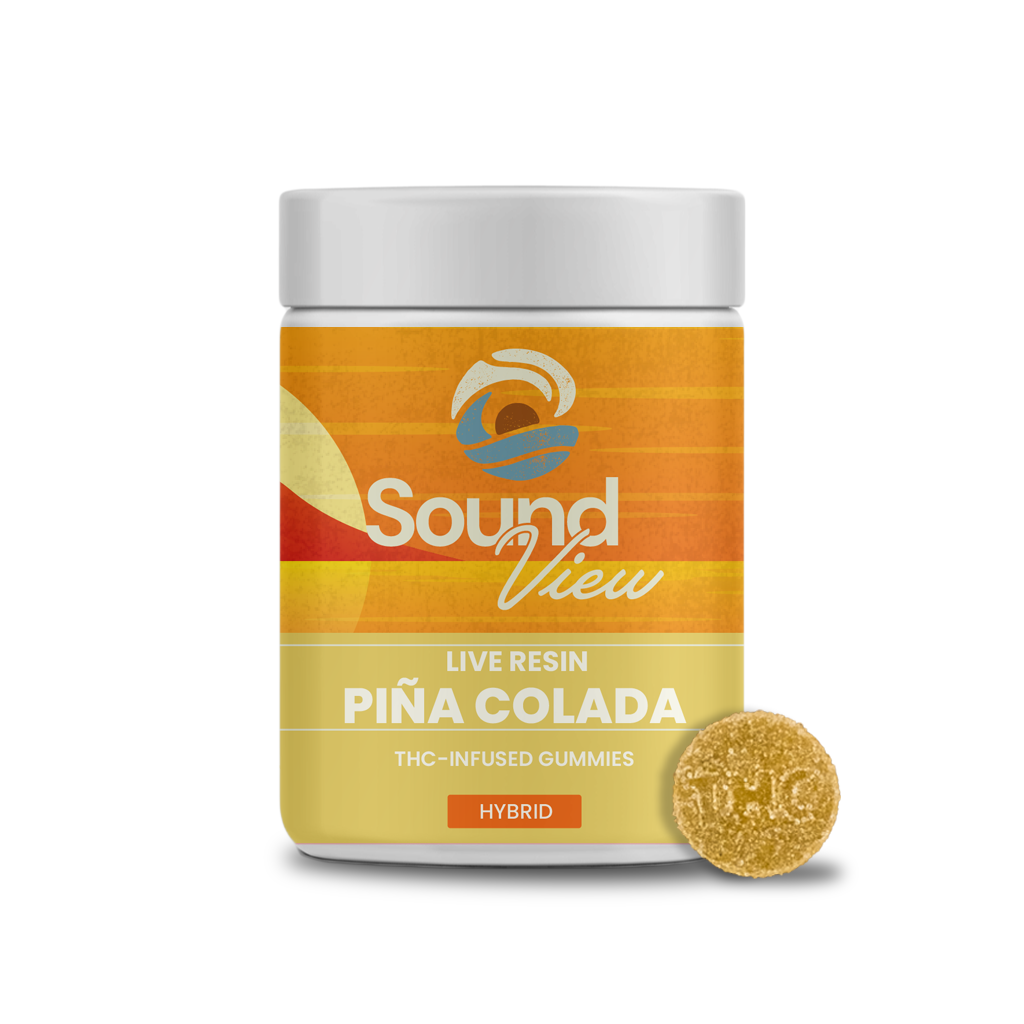 Photograph of product: Gummies | SoundView Live Resin Pina Colada 20pk | 00096