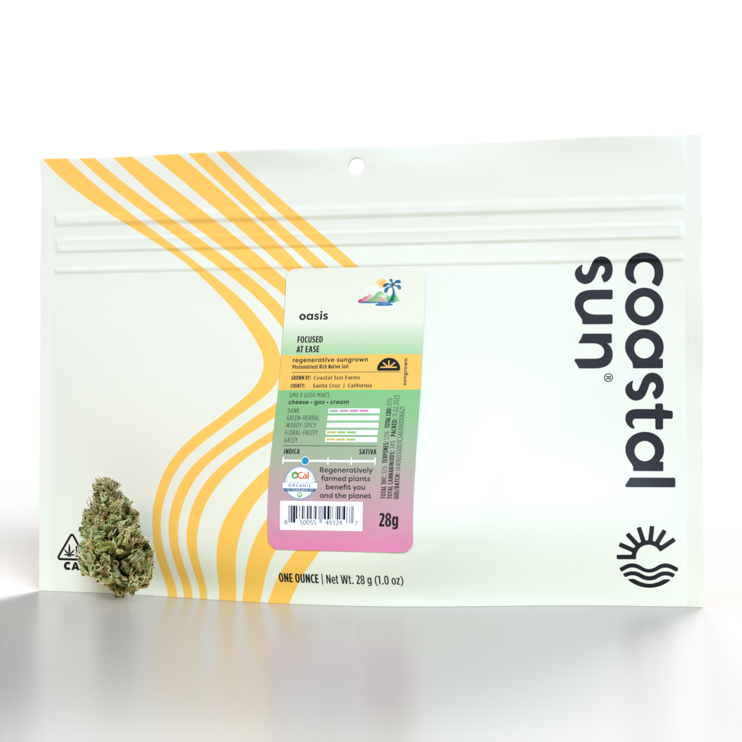 Photograph of product: Oasis Sungrown Flower 28g