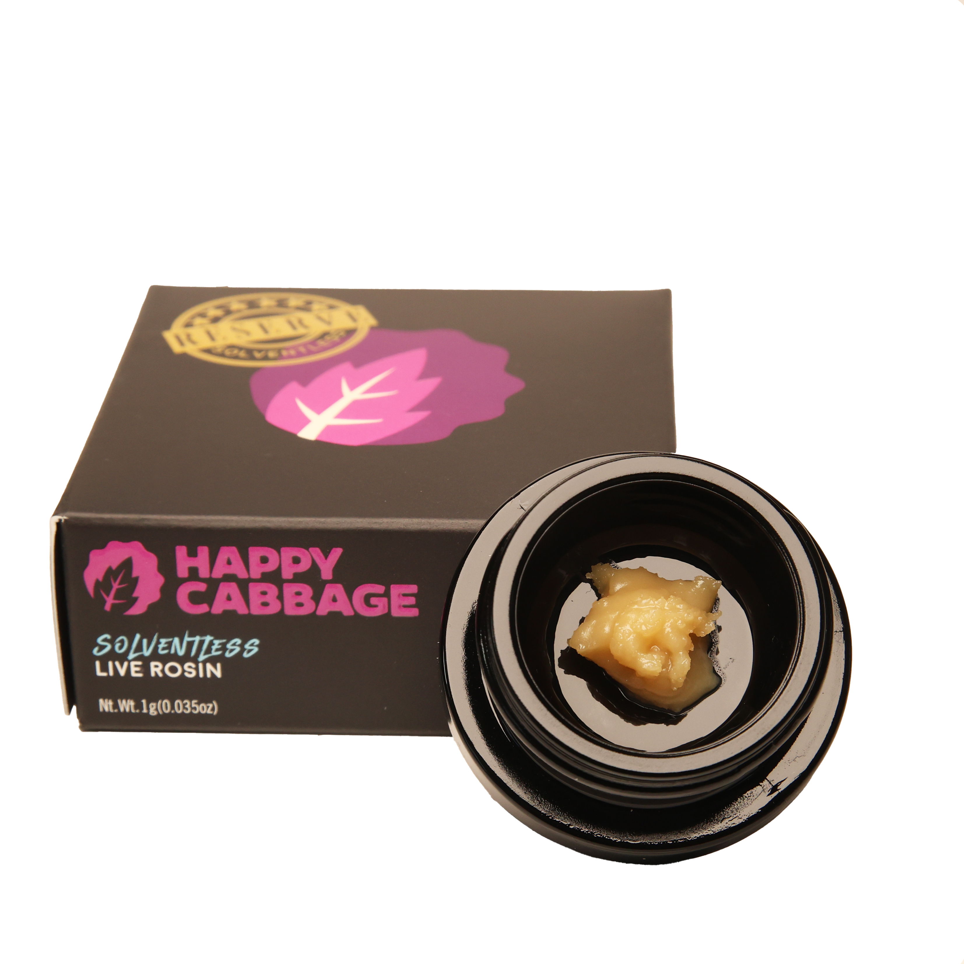 Photograph of product: Happy Cabbage - Pineapple Coquito 6* Reserve Live Rosin