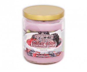 Photograph of product: Smoke Odor Candle 13 OZ - Mulberry & Spice