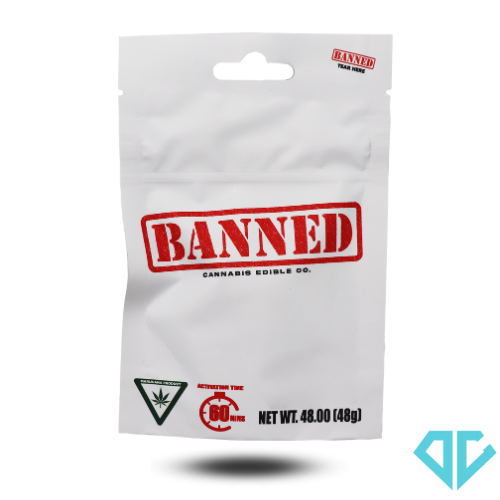 Photograph of product: Banned Grape Gummies 200mg